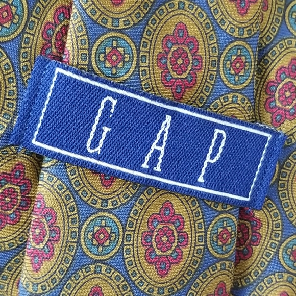 GAP Vintage 100% Silk Tie - Picture 6 of 7